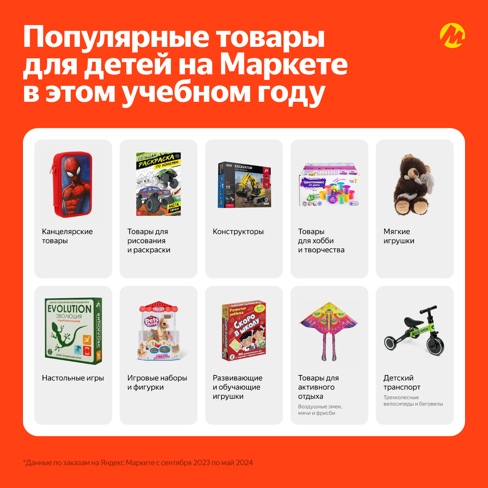 Игрушки, гаджеты и велосипеды: Яндекс Маркет узнал, какие подарки дарят детям на праздники